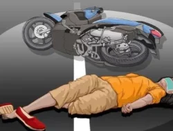Wanita Tanpa Identitas Tewas Tertabrak Sepeda Motor di Bekasi