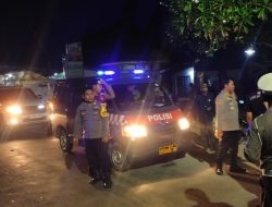 Polsek Tambelang Gelar Patroli Malam, Antisipasi Tawuran dan Aksi Kriminal