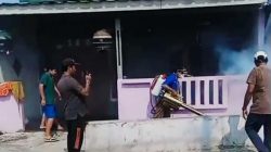Pemdes Sukaringin Gelar Fogging di Wilayah Kadus 02 untuk Cegah DBD