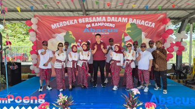 Merdeka Bersama Dalam Bahagia Di Kampoeng Abacus, Karyawan PT Abacus Kencana Industries Rayakan HUT RI