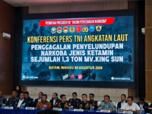Tiga Bulan Dibuntuti, King Sun Akhirnya Dicegat: 1,3 Ton Ketamin Digagalkan Masuk Indonesia