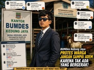 BUMDes Kedung Jaya: Protes Warga Jangan Sampai Adem Karena Tak Ada yang Bergerak