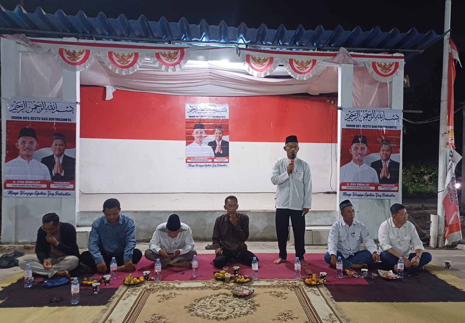 Satu Suara untuk Perubahan, Warga RW 017 Deklarasi Dukung H. Iyus Sudrajat di Pilkades Wanajaya