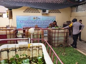 Kapolsek Tambun Selatan Wuryanti Pantau Budidaya Ikan untuk Dukung Rantai Pasok SPPG