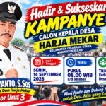 H. Wijayanto, S.Sos Siap Sapa Warga Harja Mekar Lewat Agenda Kampanye