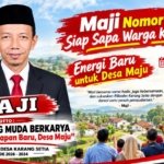 Maji Nomor Urut 3 Siap Sapa Warga Karang Setia, Energi Baru untuk Desa Maju