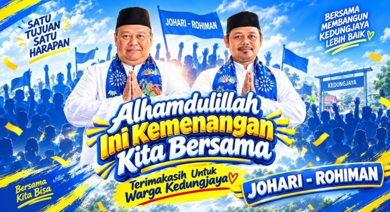 “JORRO Menang di Kedungjaya, Warga: ‘Ah, Biasa Aja… Nggak Kaget, Dari Awal Sudah Kelihatan’”