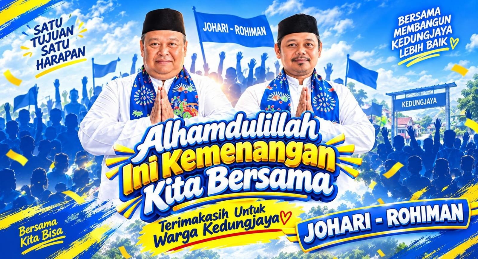 “JORRO Menang di Kedungjaya, Warga: ‘Ah, Biasa Aja… Nggak Kaget, Dari Awal Sudah Kelihatan’”