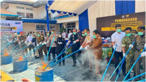 Gempur Rokok Ilegal, Bea Cukai Musnahkan Barang Rp46 M