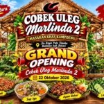 Cobek Uleg Marlinda 2 Gelar Grand Opening 22 Oktober 2026, Hadirkan Sensasi Masakan Khas Kampung di Babelan
